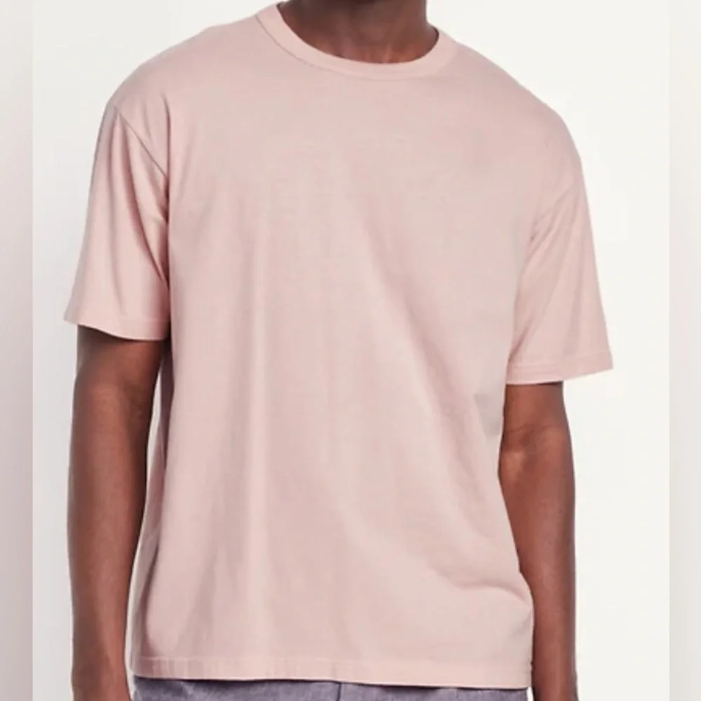 NWT Old Navy Loose Fit T Abalone Pink - Picture 2 of 6